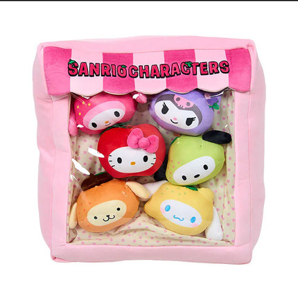 2026年1月份Hello Kitty 水果系列精美抱枕