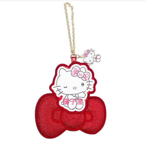 sanriohellokitty蝴蝶结卡套