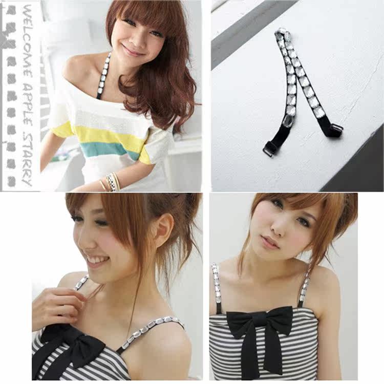 Sangles pour lingerie 1,8 strass - Ref 807035 Image 3