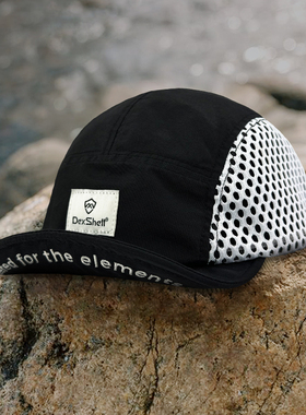 DexShell戴适防晒越野跑帽子男女防晒轻量户外徒步帽TH22514BLK