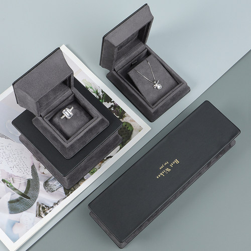 大牌风首饰盒高级欧式戒指项链盒