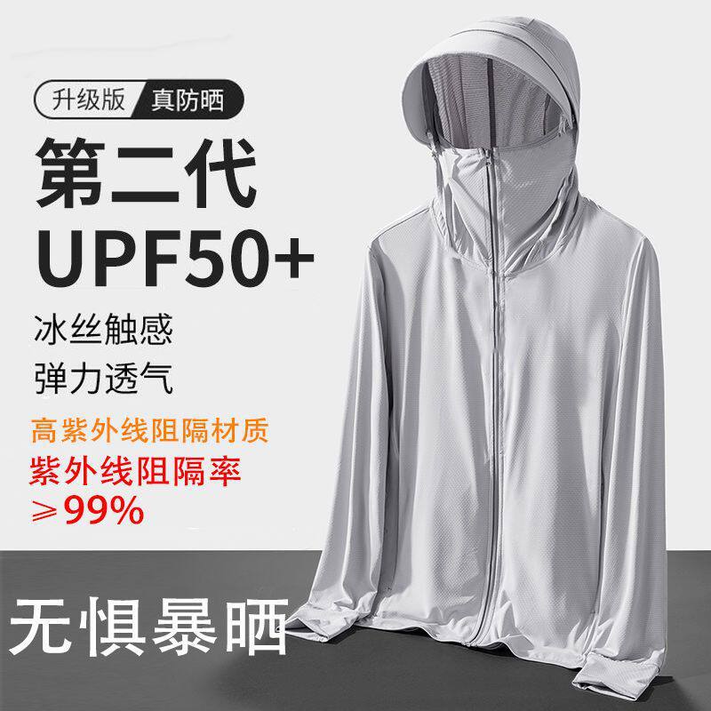 夏季冰丝超薄透气男女防晒衣