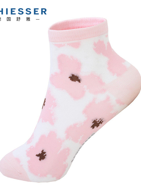 德国舒雅儿童袜子女童 3F/15507K木代尔吸湿排汗透气薄短筒袜