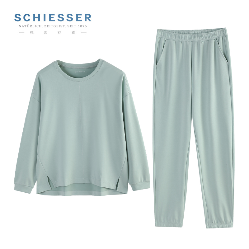 德国舒雅女士空气层可外穿家居服