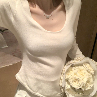 长袖 百搭修身 内搭上衣女 三色羊毛圆领打底衫 SerioLudere蛋仔很懒