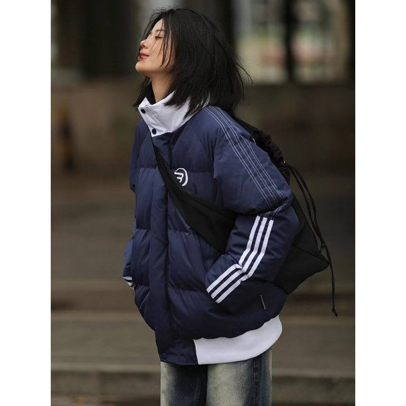 2025新款冬季棉服棉衣女生加厚保暖面包服运动休闲潮牌帅气外套潮