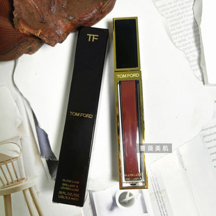 正品TOM FORD汤姆福特水光玻璃黑金镜面唇釉口红持久显色TF20 22