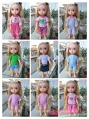 外贸尾货40厘米沙龙娃娃配套服装 满50 包邮 裙子连体衣礼服包配件