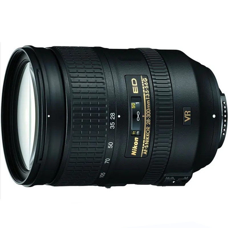 尼康28-300mm f/3.5-5.6G ED VR广角长焦变焦防抖全画幅单反镜头