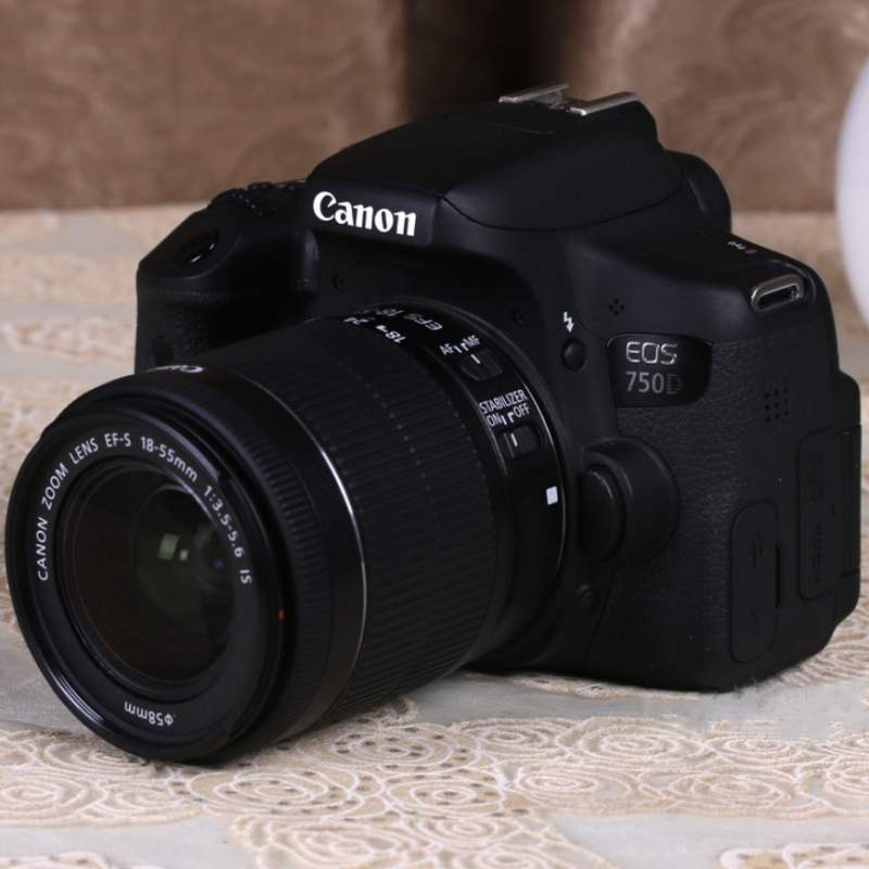 Canon/佳能 750D 入门级半画幅高清数码单反相机翻转屏 