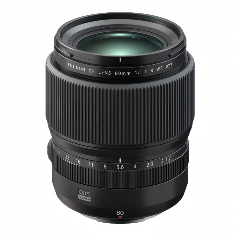 Fujifilm/富士 GF 80mm F1.7 R WR 中画幅大光圈定焦微单镜头