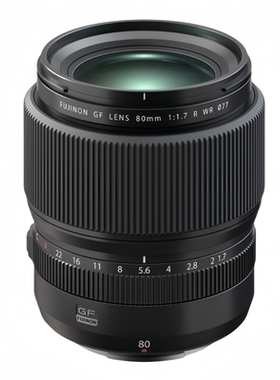 Fujifilm/富士 GF 80mm F1.7 R WR 中画幅大光圈定焦微单镜头