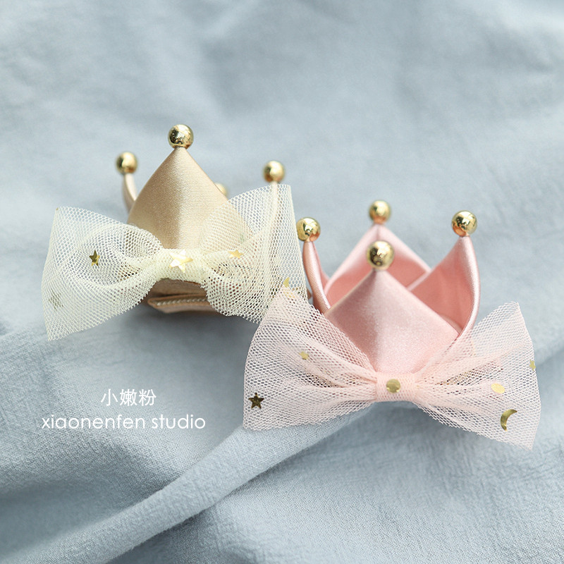 包邮儿童韩国女皇冠生日发夹发卡