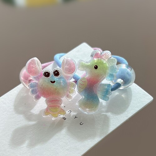 女宝宝可爱细闪不伤发发圈