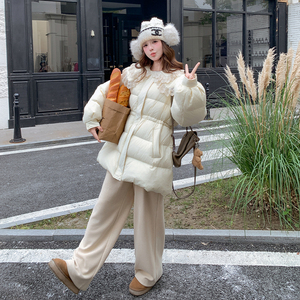 大货 90白鸭绒收腰羽绒服 9182/P325/K488图片