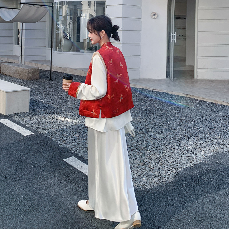 春装新款马甲三件套9217/P265/K428,女装套装/套裙,2D109