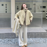 冬装新款皮毛一体外套882/P215/K328，女装毛呢外套，2D109