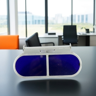 以勒牌螺丝炼钢镜固定安全帽专用镜焊接防护炼钢看火专用镜1908