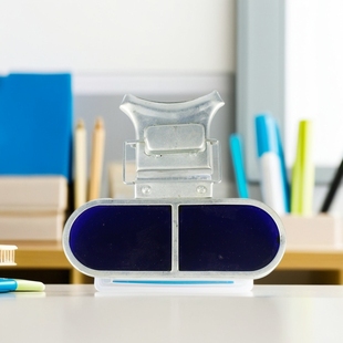 以勒牌子夹炼钢镜固定安全帽专用镜焊接防护炼钢看火专用镜1918