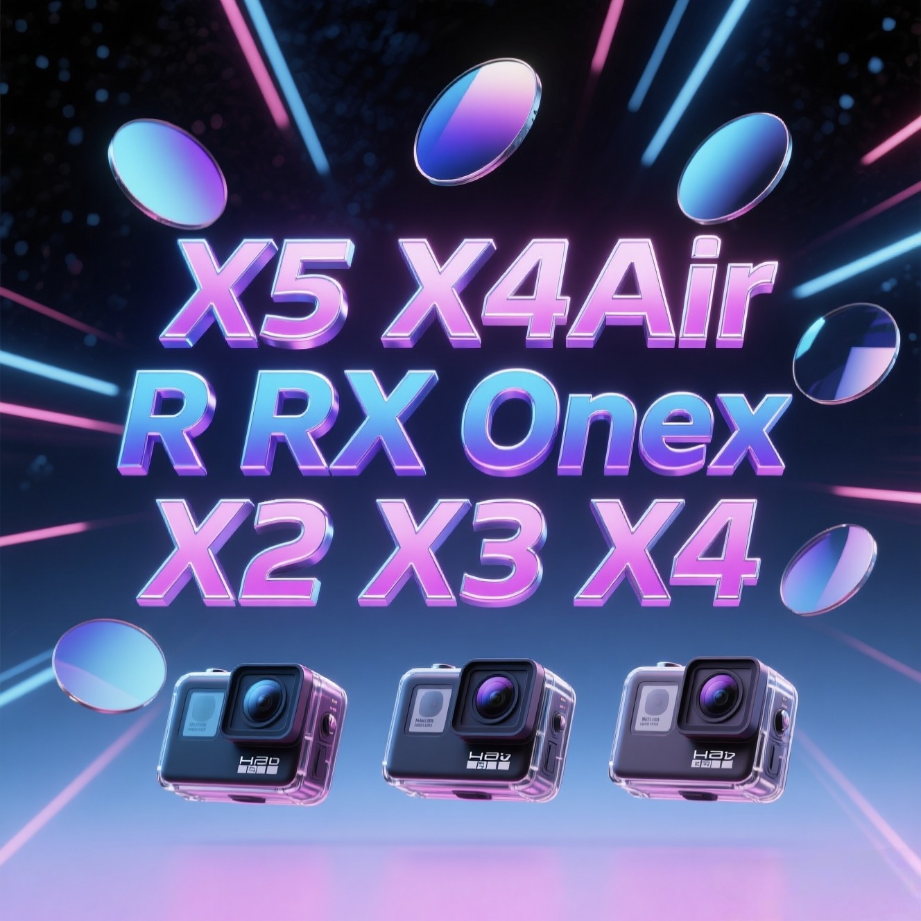 适用影石Insta360大疆Osmo360镜头玻璃镜片更换RRX