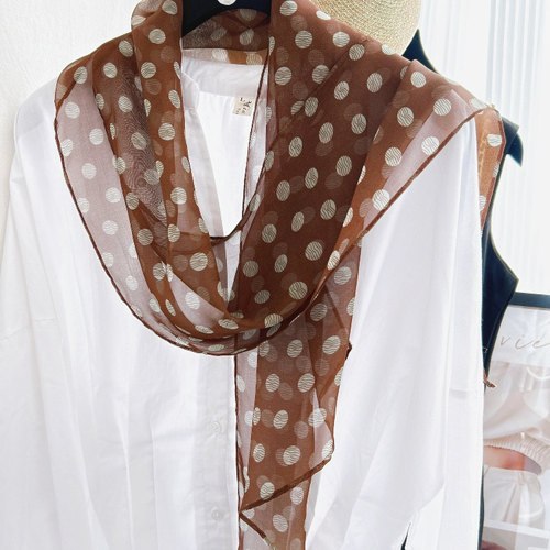 波点围巾2026新款今年流行爆款