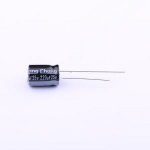GK1E221MF115A00CE0 直插铝电解电容 220uF ±20% 25V 插件,D8xL1