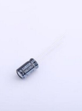 EKM227M1EE11RR 直插铝电解电容 220uF ±20% 25V 插件,D6.3xL11m