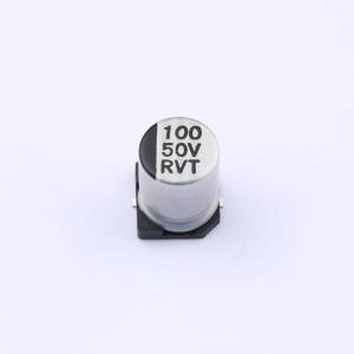 CE1H107M6S7PTA0VRJ0 贴片型铝电解电容 100uF ±20% 50V SMD,D8x