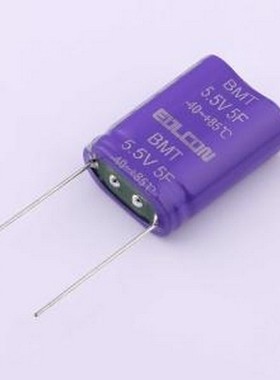 BMT5R5M505MA1027M3W1-P01 超级电容器 5F ±20% 5.5V 插件,D10xL