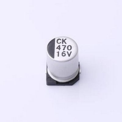 CK1C471M-CRF10 贴片型铝电解电容 470uF ±20% 16V SMD,D8xL10.5