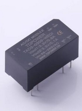 TAD3-0303-WEDI 电源模块 TAD3-0303-WEDI 插件,19x38mm