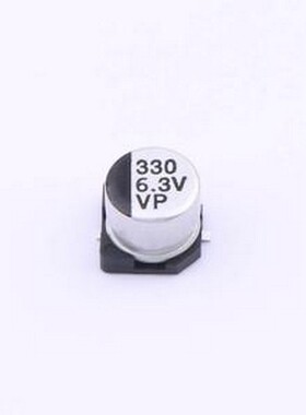 VP0J331M0605 贴片型铝电解电容 330uF ±20% 6.3V SMD,D6.3xL5.4
