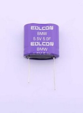 BMW5R5M505MA1B22M30P01 超级电容器 5F ±20% 5.5V 插件,P=20.5m