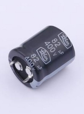 LS-820M2G--A2225 牛角型电解电容 82uF ±20% 400V 插件,D22xL25