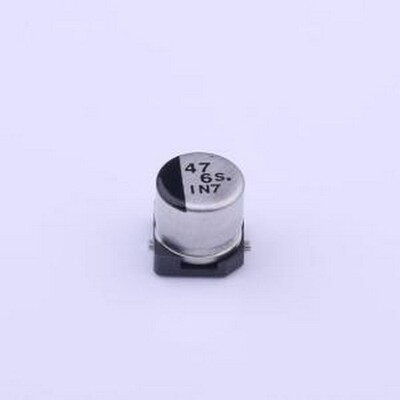 EEE0JA470AR 贴片型铝电解电容 47uF ±20% 6.3V SMD,D5xL5.4mm