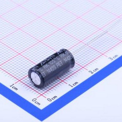 ERK2GM100B14OT 直插铝电解电容 10uF ±20% 400V 插件,D7xL14mm