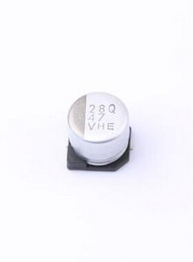 HHXE350ARA470MF61G 固态电容 47uF ±20% 35V SMD,D6.3xL6.1mm