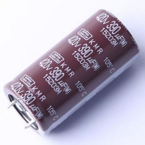 EKMR421VSN391MQ50S 牛角型电解电容 390uF420V铝电解电容 插件,2