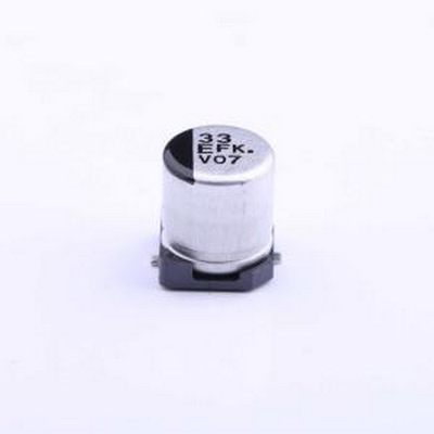 EEEFK1E330UR 贴片型铝电解电容 33uF ±20% 25V SMD,D5xL5.8mm