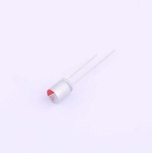 HT1E277M0608PC 固态电容 270uF ±20% 25V 插件,D6.3xL8mm