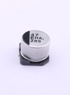 EEEHA1E470AP 贴片型铝电解电容 47uF ±20% 25V SMD,D8xL6.2mm