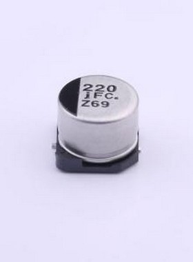 EEEFC0J221P 贴片型铝电解电容 220uF ±20% 6.3V SMD,D8xL6.2mm
