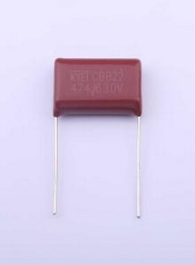 KP474J2J2001 聚丙烯膜电容(CBB) 470nF ±5% 630V 插件,P=20mm
