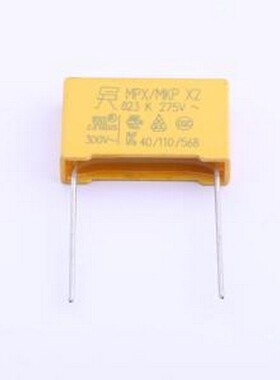 MP2823K27D1X6LC 安规电容 82nF ±10% 275V 等级:X2 插件,P=15mm