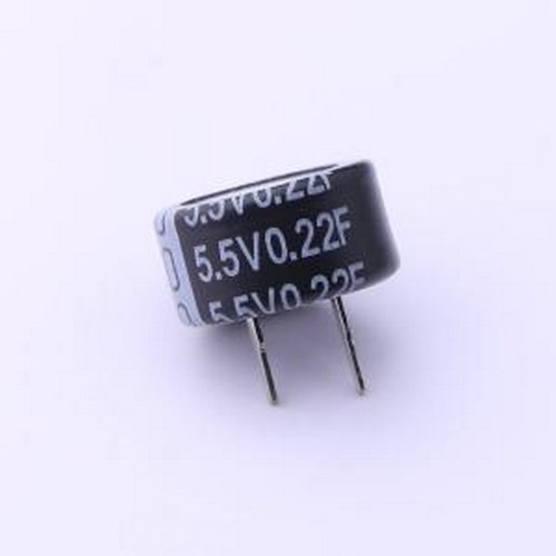 WTC5V50F22Z-0713C 超级电容器 0.22F -20%~+80% 5.5V 插件