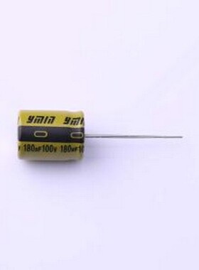 LKML1602A181MF 直插铝电解电容 180uF ±20% 100V 插件,D12.5xL1