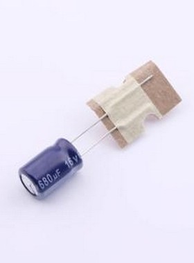 ERR1CM681F12B35T 直插铝电解电容 ERR1CM681F12B35T 直插,D8xL12