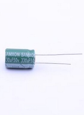 EGF337M1HG16RR 直插铝电解电容 330uF ±20% 50V 插件,D10xL16mm