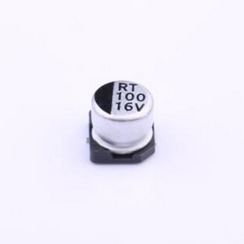 RT1C101M0605 贴片型铝电解电容 100uF ±20% 16V SMD,D6.3xL5.4m