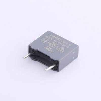 C42Q2223K3SC380 安规电容 等级:X2 22nF ±10% 305V 插件,P=7.5m